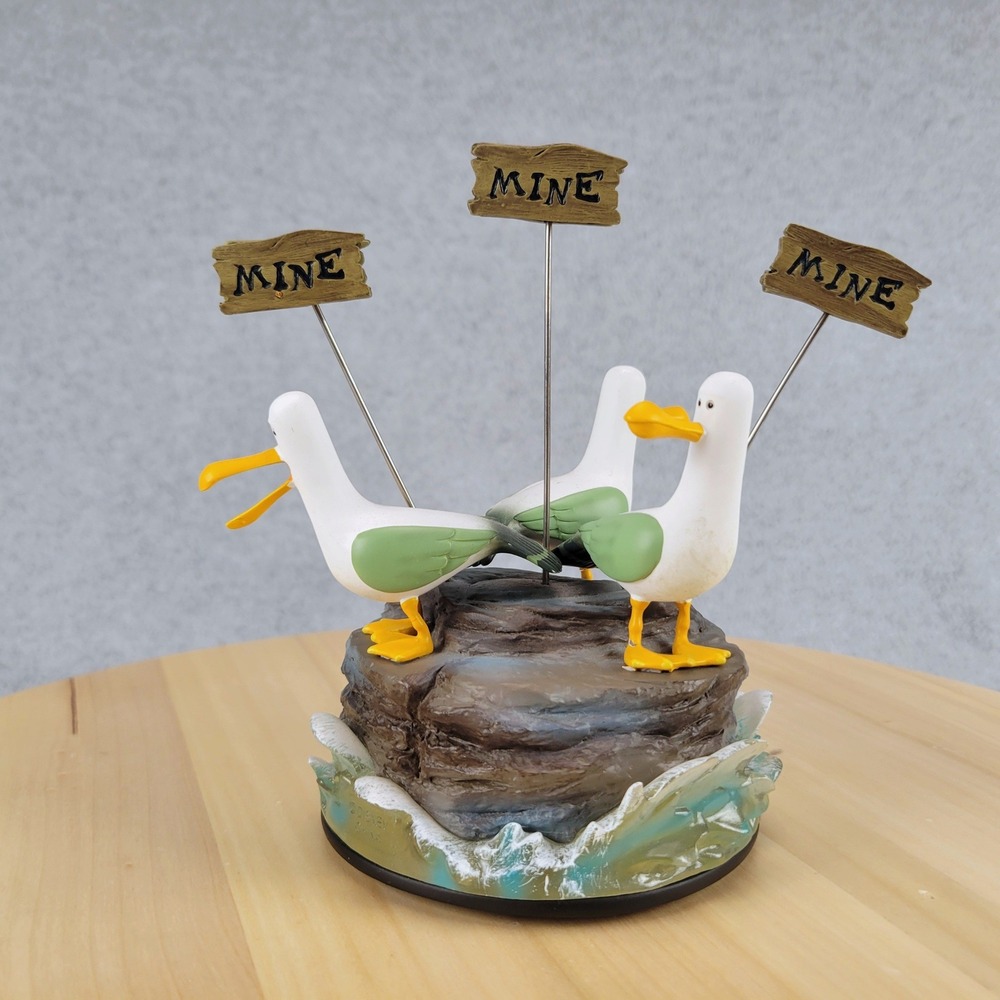 Disney Parks Finding Nemo Seagulls Figurine Display Mine Signs Pixar